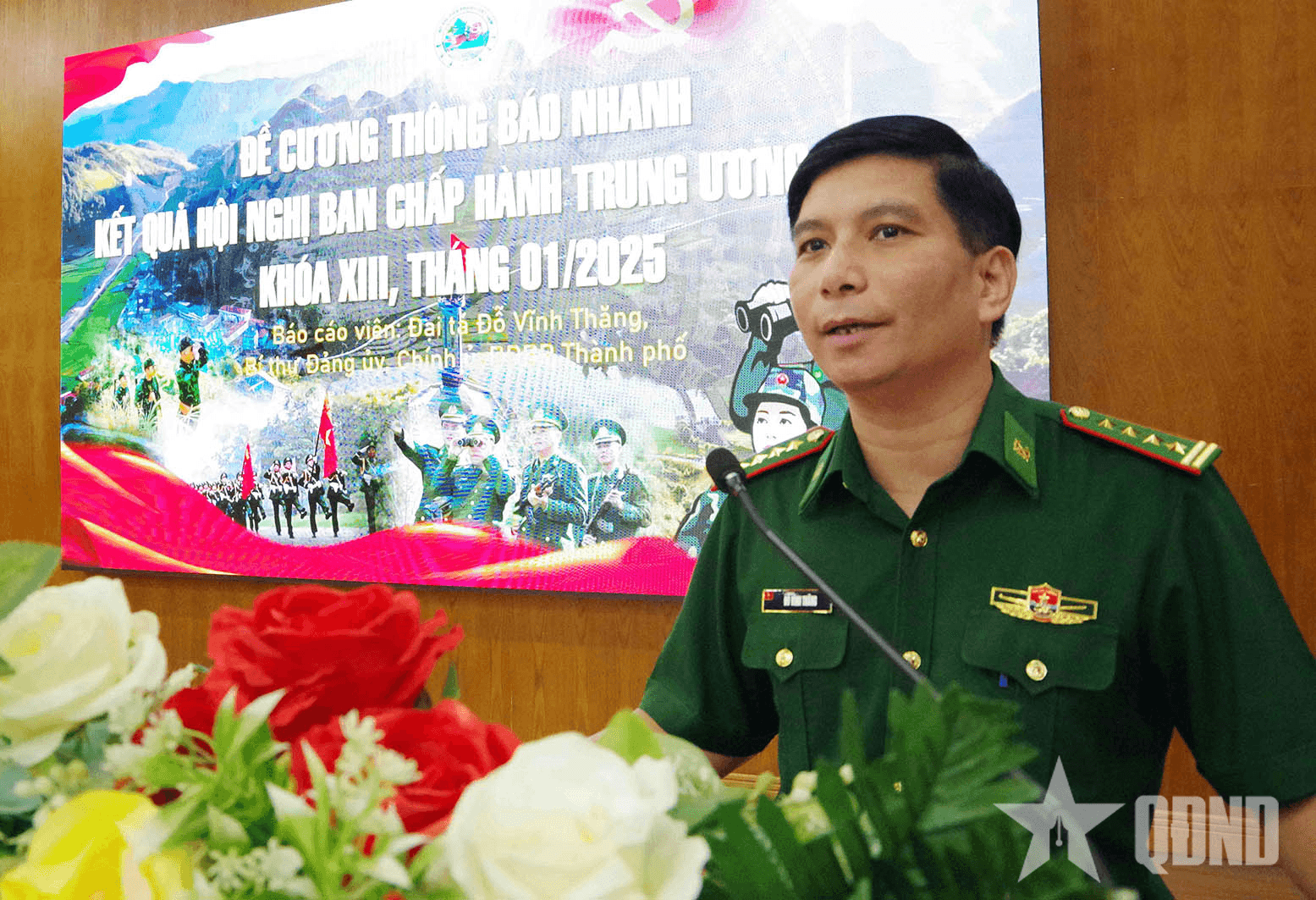 Bộ đội Biên phòng TP Hồ Chí Minh thông báo nhanh kết quả Hội nghị Ban Chấp hành Trung ương Đảng khóa XIII