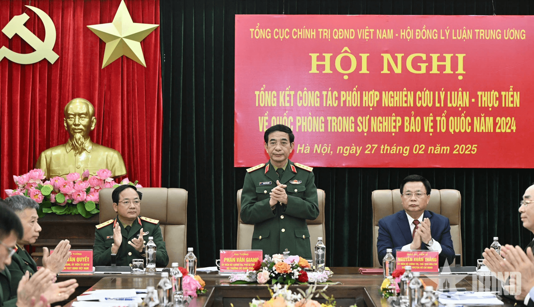 Tăng cường phối hợp nghiên cứu lý luận - thực tiễn về quốc phòng trong sự nghiệp bảo vệ Tổ quốc