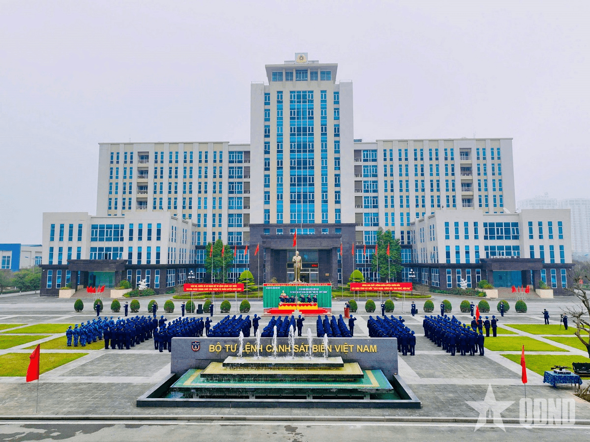 Cơ quan Bộ tư lệnh Cảnh sát biển tổ chức ra quân huấn luyện năm 2025