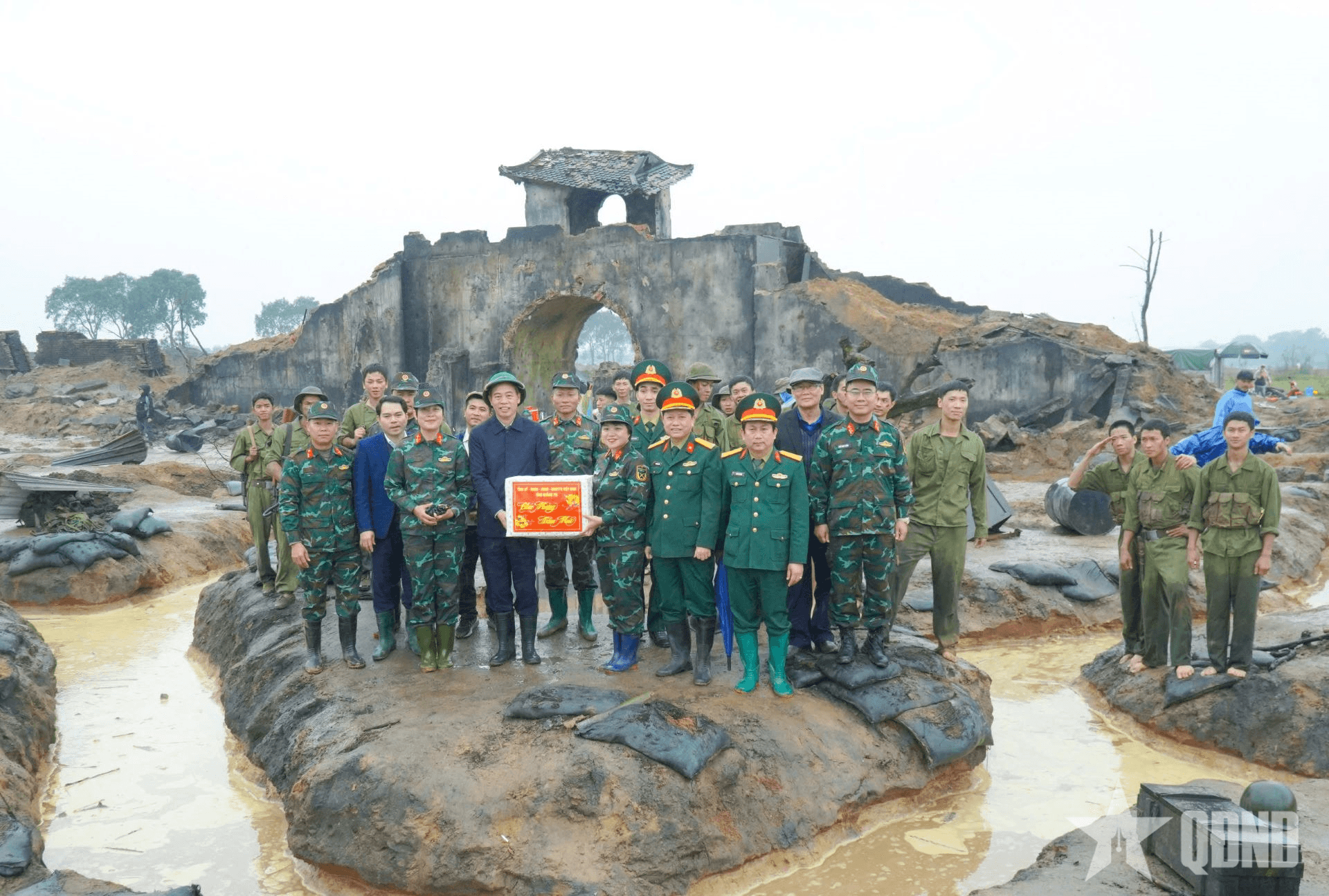 Phim trường “Mưa đỏ” sẽ được tháo dỡ đúng kế hoạch