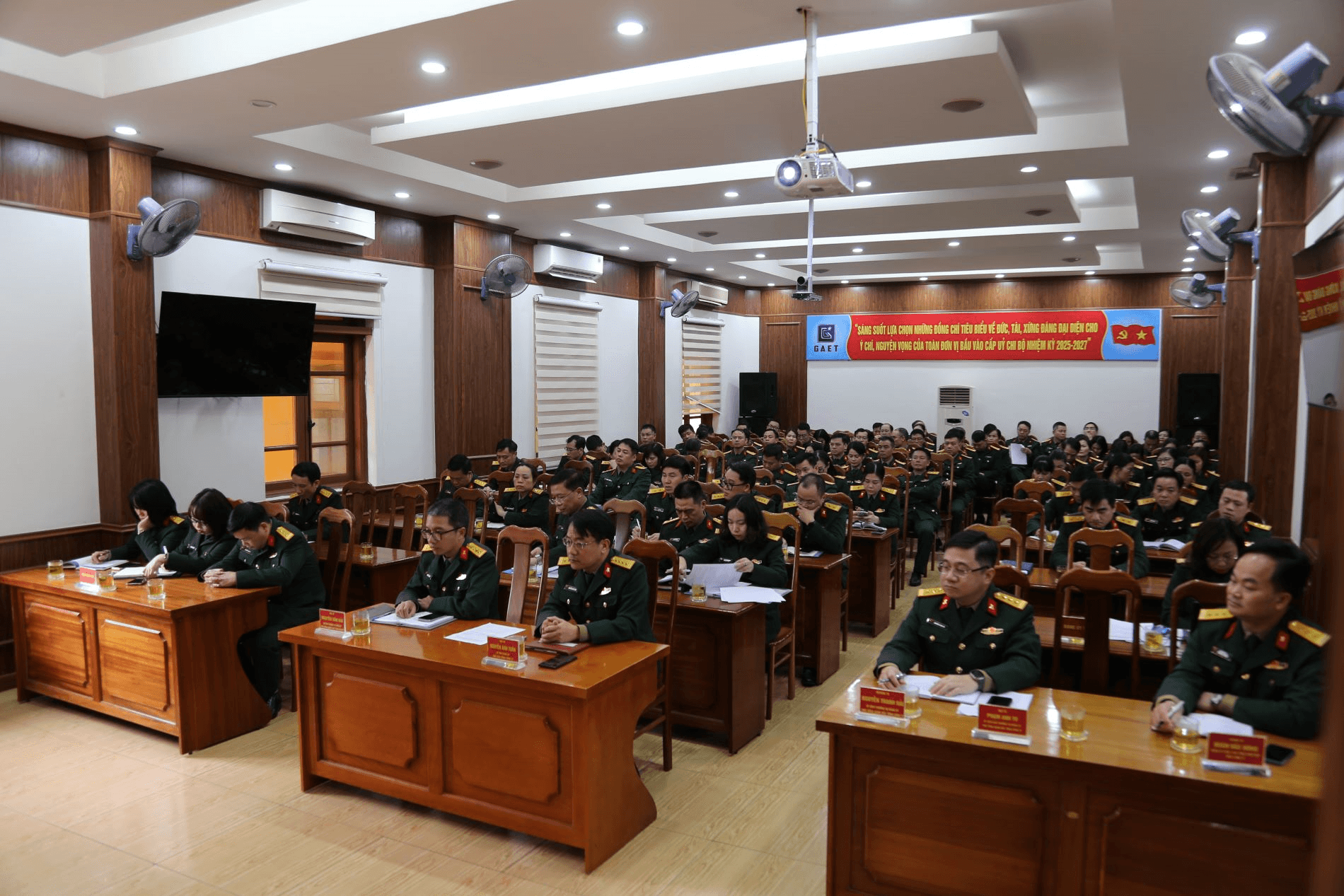 Tổng công ty GAET quán triệt, triển khai nghị quyết của Quân ủy Trung ương