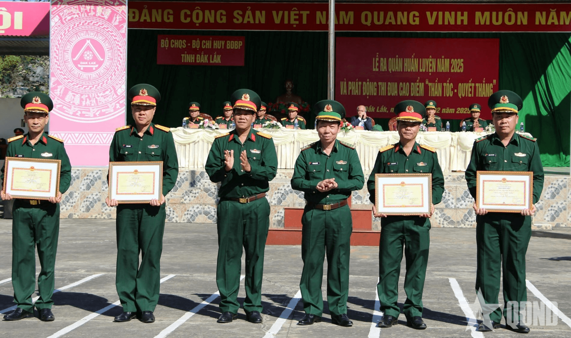 Đắk Lắk: Ra quân huấn luyện năm 2025