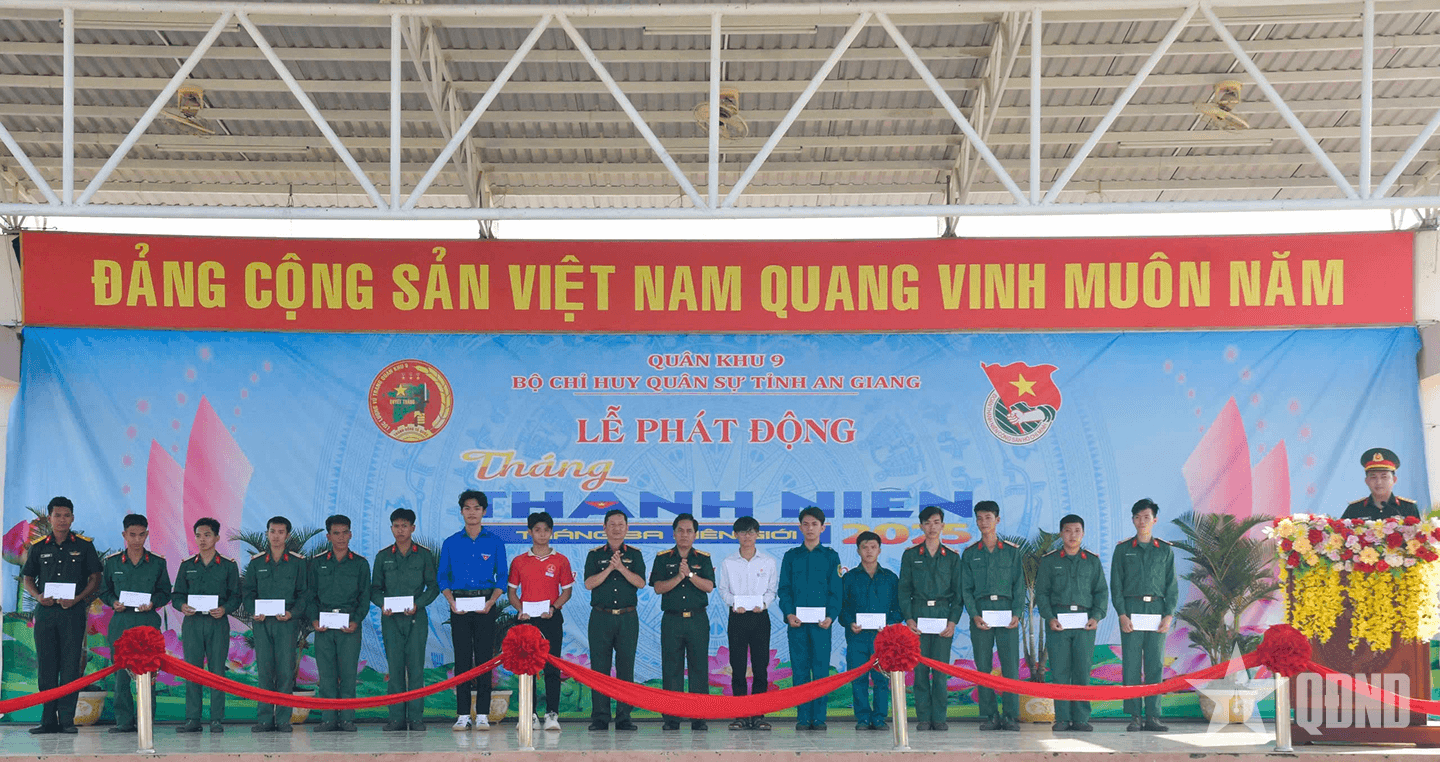 An Giang phát động Tháng Thanh niên năm 2025

​