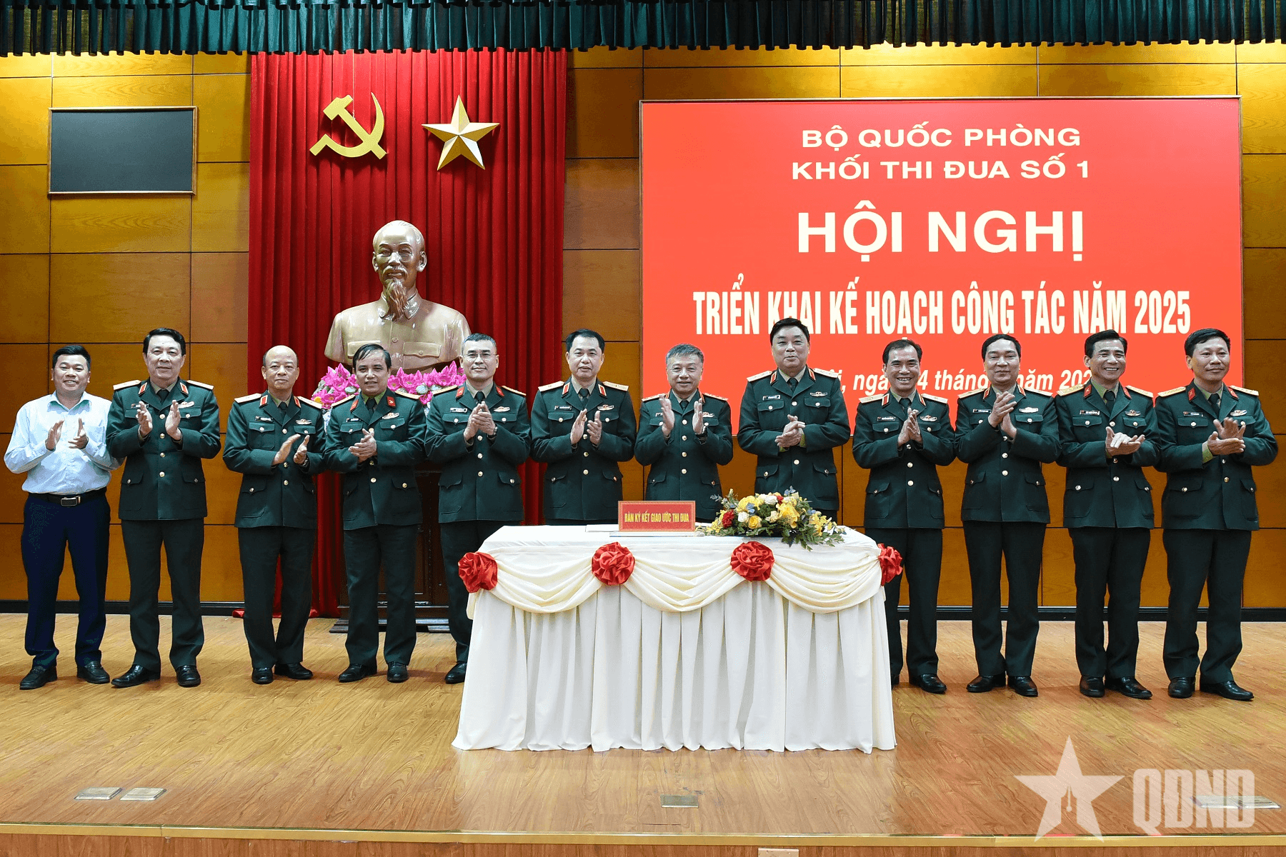 Khối thi đua số 1 Bộ Quốc phòng sôi nổi triển khai nhiệm vụ năm 2025