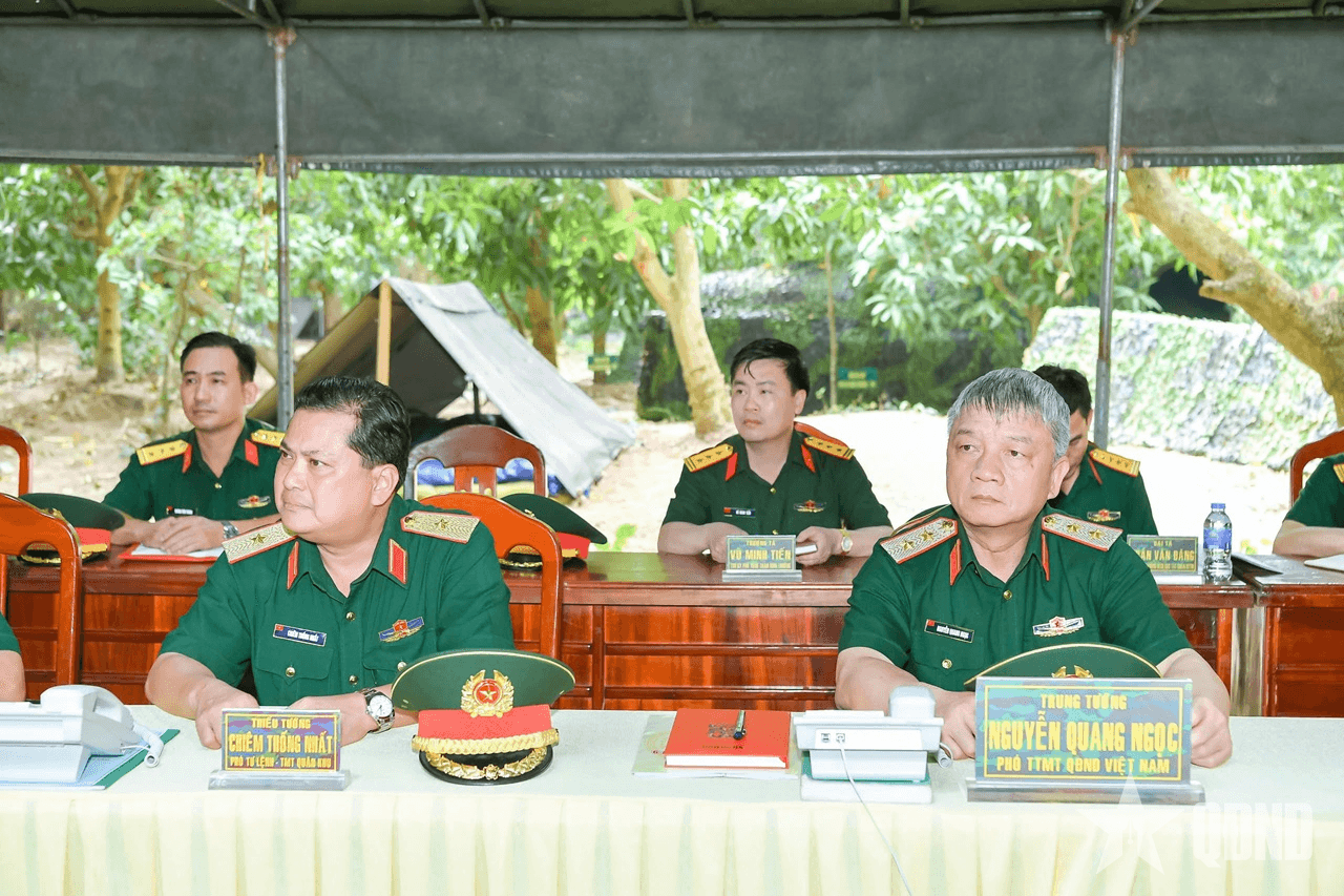 Bộ Tổng Tham mưu kiểm tra luyện tập chuyển trạng thái sẵn sàng chiến đấu tại Quân khu 9