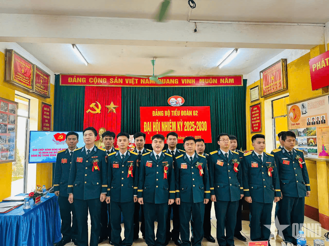 Đại hội Đảng bộ Tiểu đoàn 62 làm trước trong Sư đoàn 361