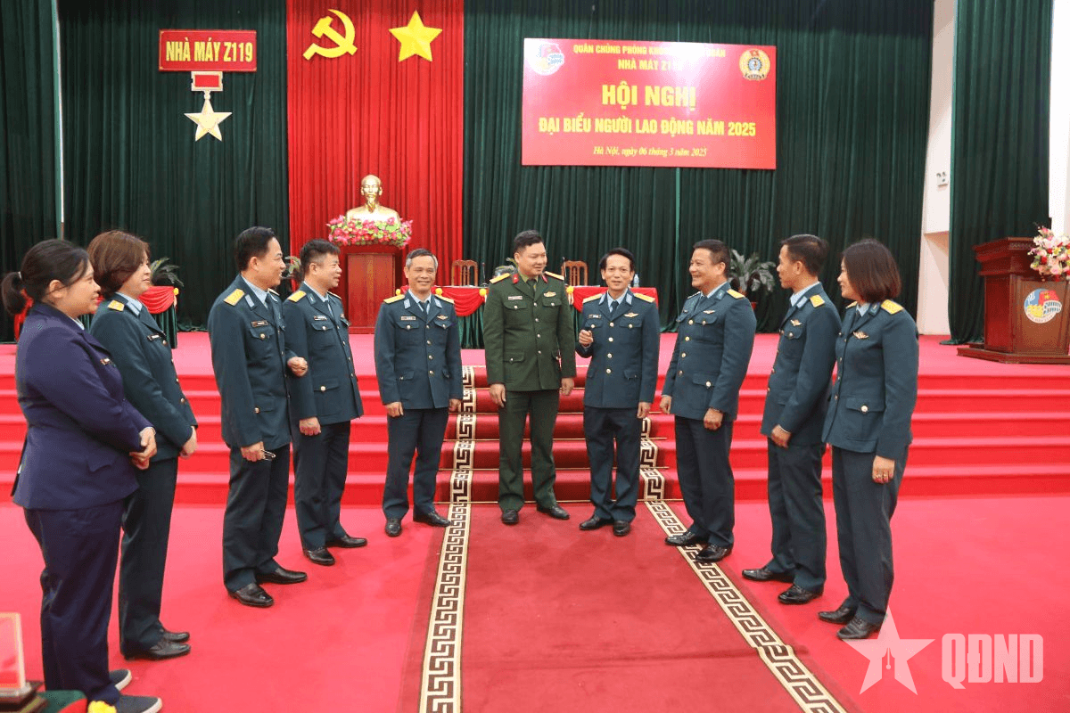 Nhà máy Z119 tổ chức Hội nghị đại biểu người lao động năm 2025