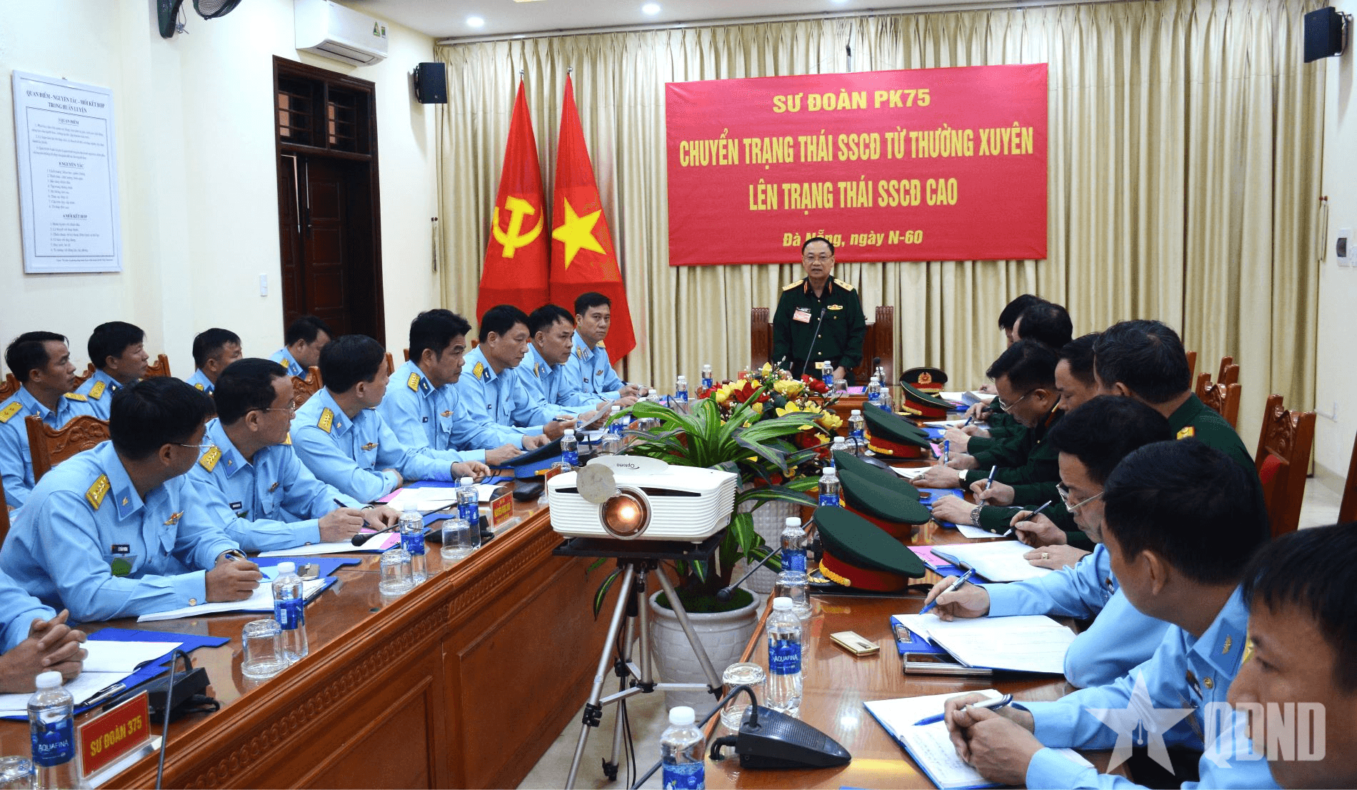 Bộ Quốc phòng kiểm tra luyện tập chuyển trạng thái sẵn sàng chiến đấu tại Sư đoàn 375