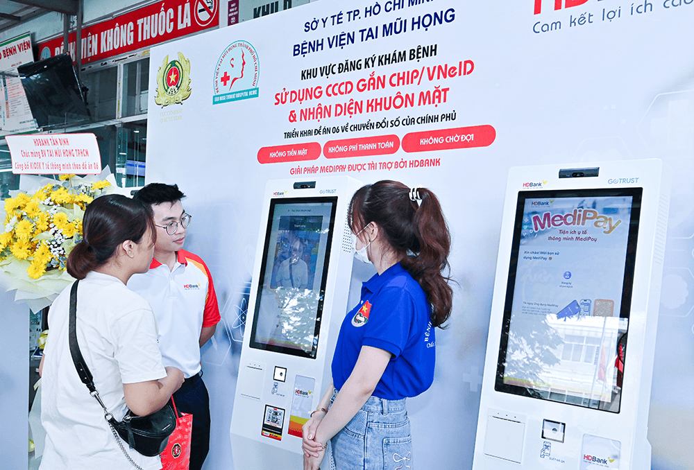HDBank tiên phong triển khai Kiosk y tế thông minh, nâng cao trải nghiệm khám chữa bệnh