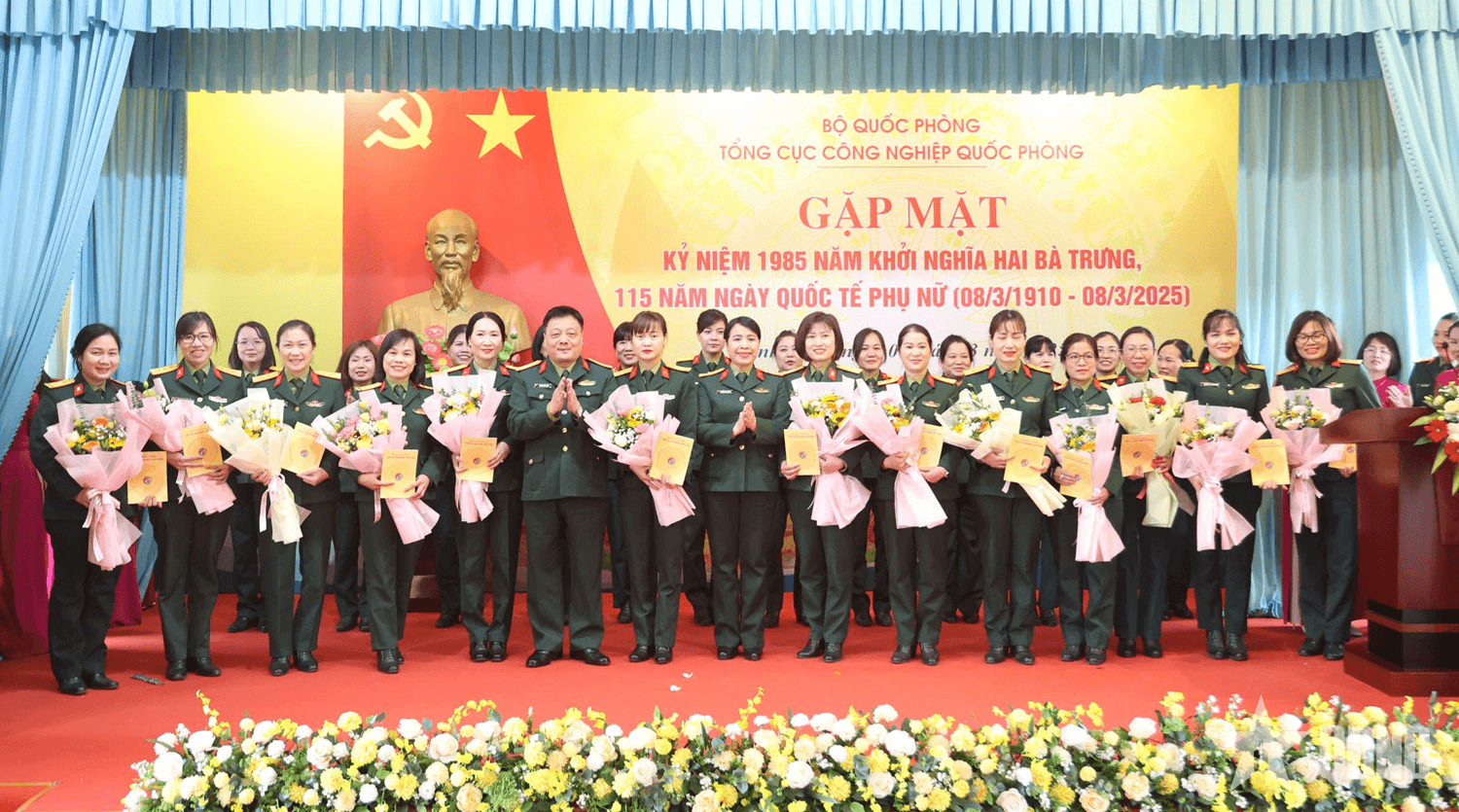 Phụ nữ Tổng cục Công nghiệp quốc phòng đoàn kết, phấn đấu hoàn thành tốt mọi nhiệm vụ