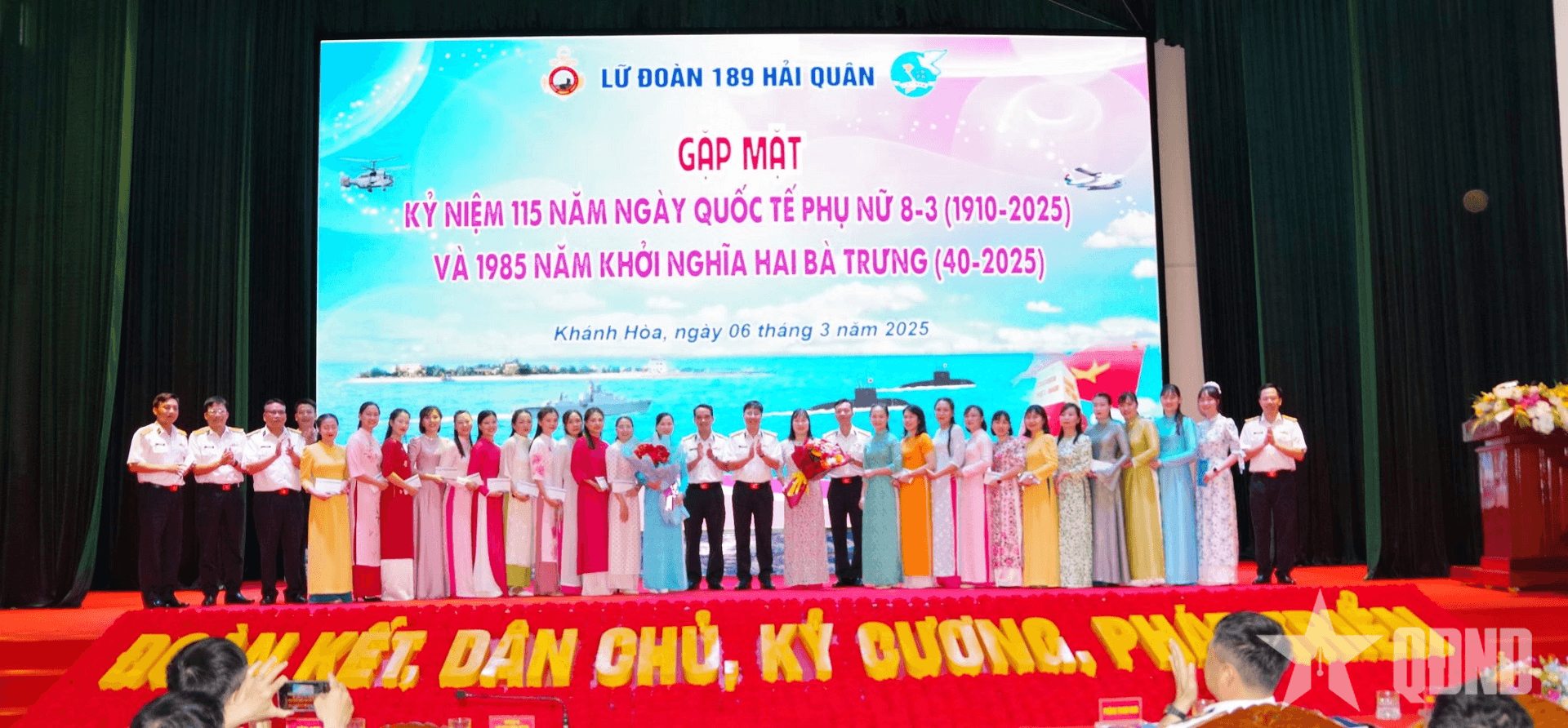 Lữ đoàn 189 tổ chức các hoạt động chào mừng Ngày Quốc tế Phụ nữ