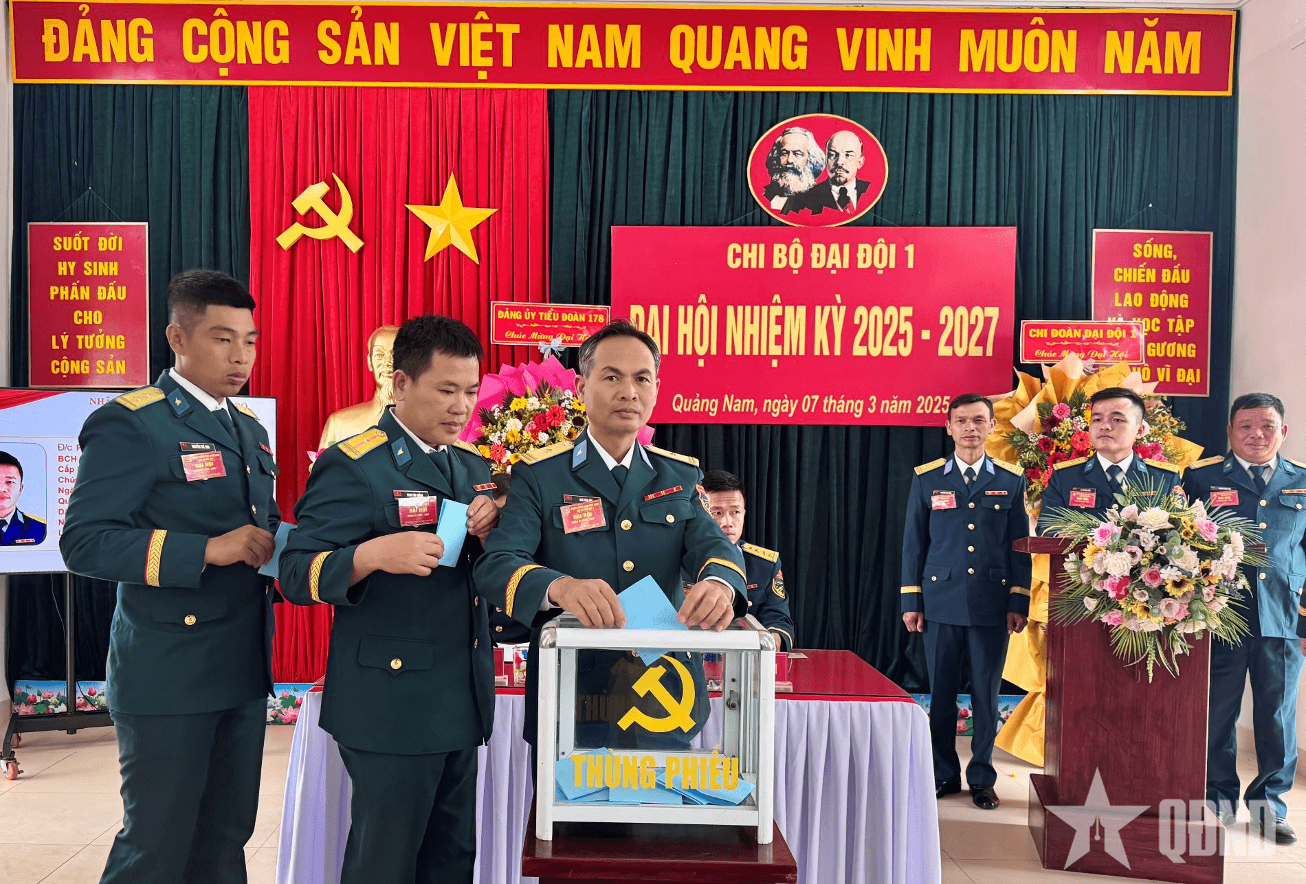 Đại hội Chi bộ làm trước của Đảng bộ Sư đoàn 375 thành công tốt đẹp