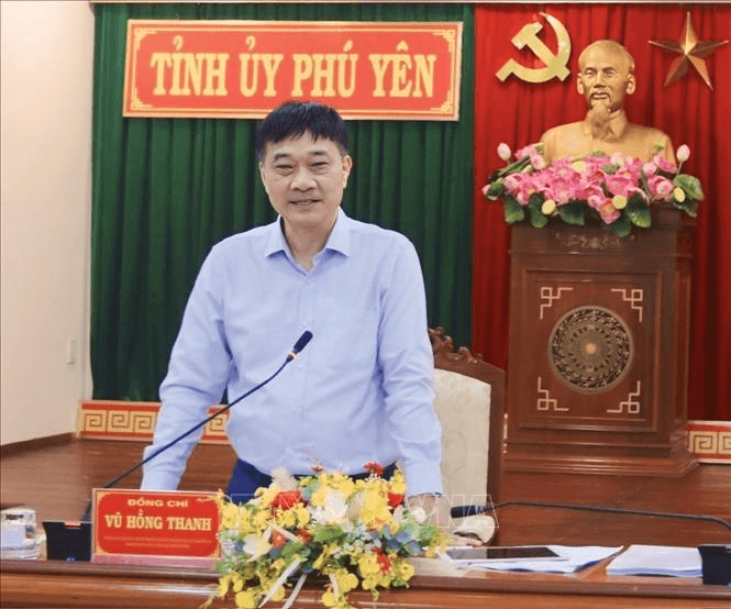 Đoàn kiểm tra của Bộ Chính trị làm việc tại tỉnh Phú Yên