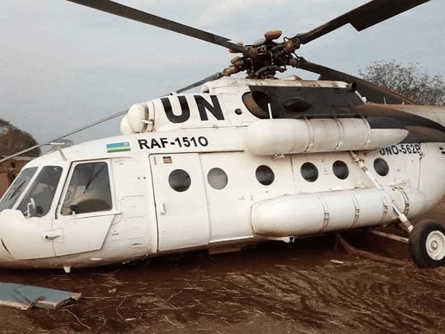 Trực thăng của LHQ bị tấn công ở Nam Sudan, 27 quân nhân thiệt mạng
