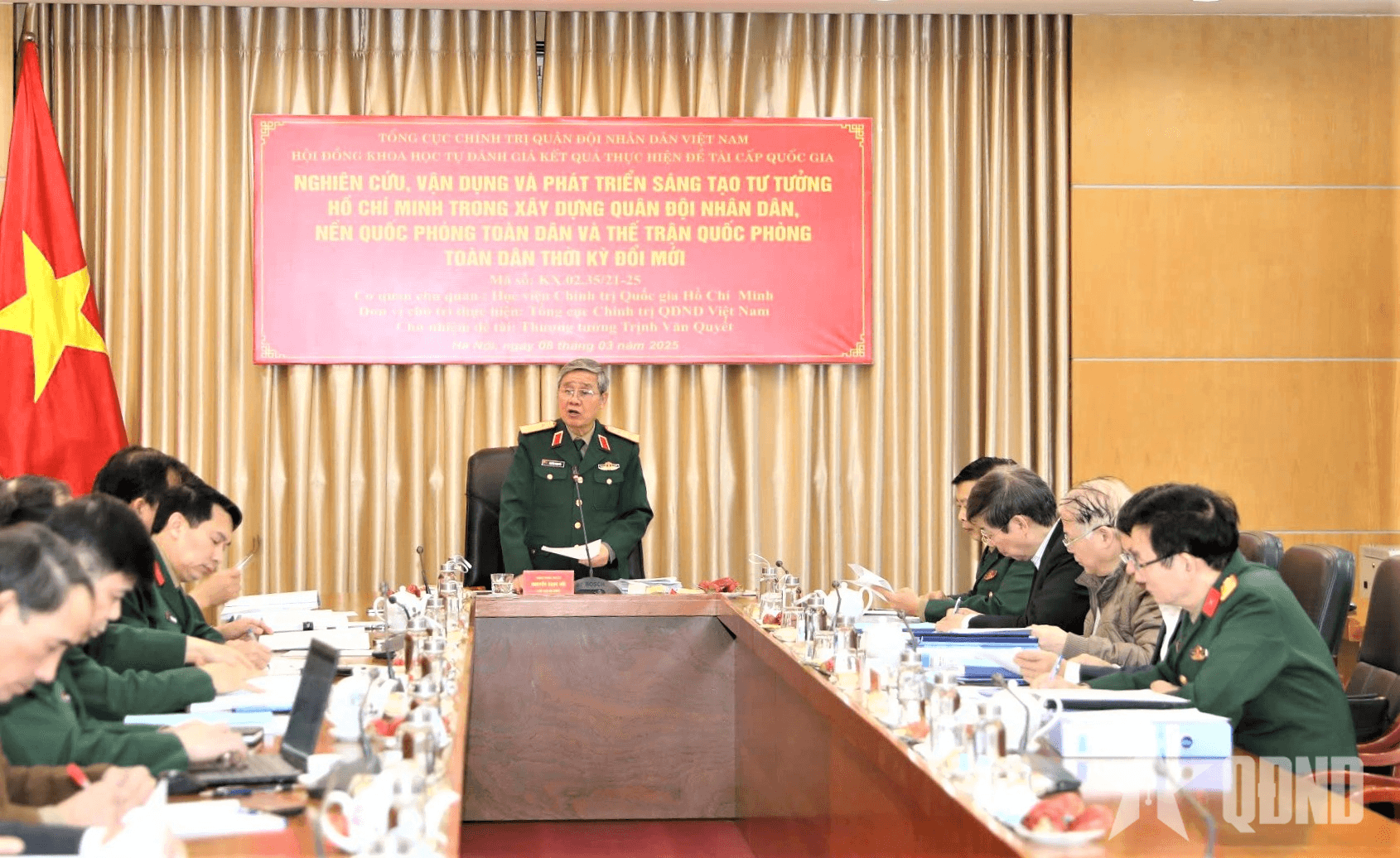 Ban đề tài khoa học cấp quốc gia đánh giá kết quả thực hiện đề tài khoa học