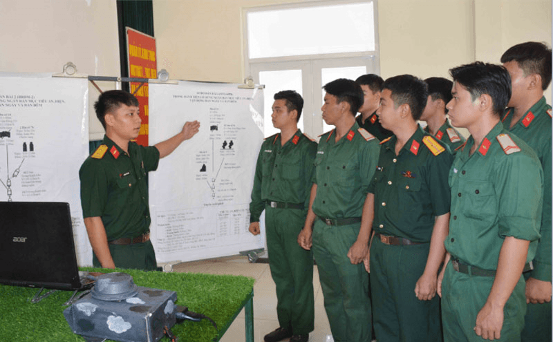 Chiến sĩ thành đồng: Trung úy Lương Thế Vinh nêu gương sáng