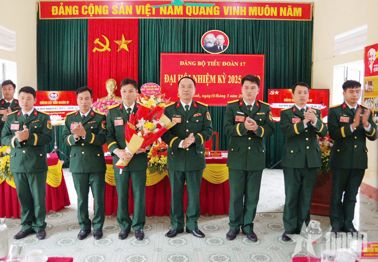 Đại hội Đảng bộ làm trước tại Sư đoàn 395, Quân khu 3
