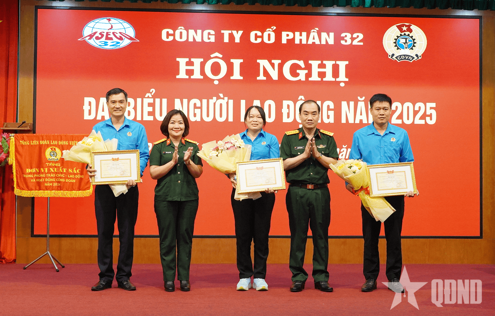 Tổng cục Hậu cần - Kỹ thuật: Công ty Cổ phần 32 chăm lo tốt việc làm, lương thưởng cho người lao động