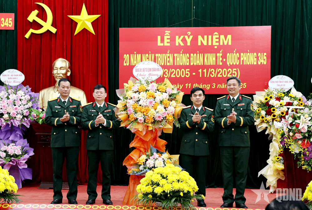 Đoàn Kinh tế-Quốc phòng 345 hoàn thành xuất sắc nhiệm vụ trên vùng cao biên giới Lào Cai