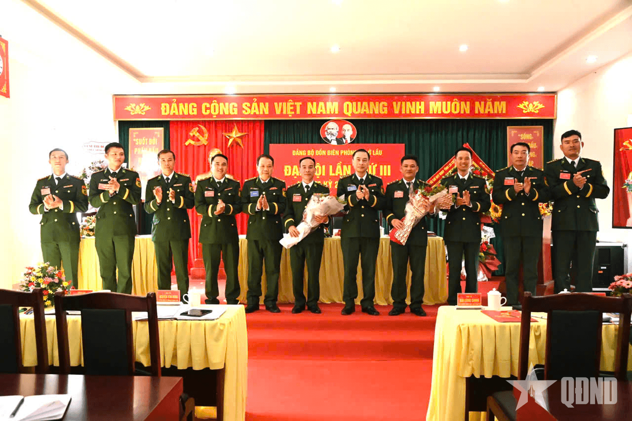 Đảng bộ Đồn Biên phòng Sì Lở Lầu tổ chức thành công đại hội làm trước