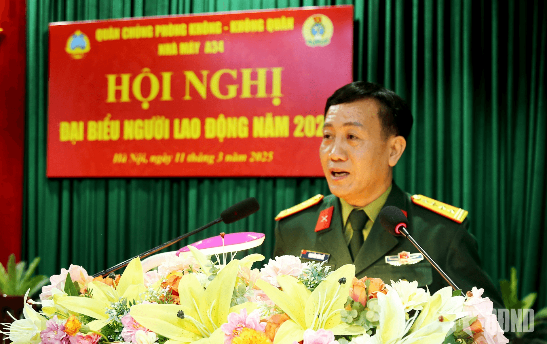 Hội nghị đại biểu người lao động Nhà máy A34 năm 2025