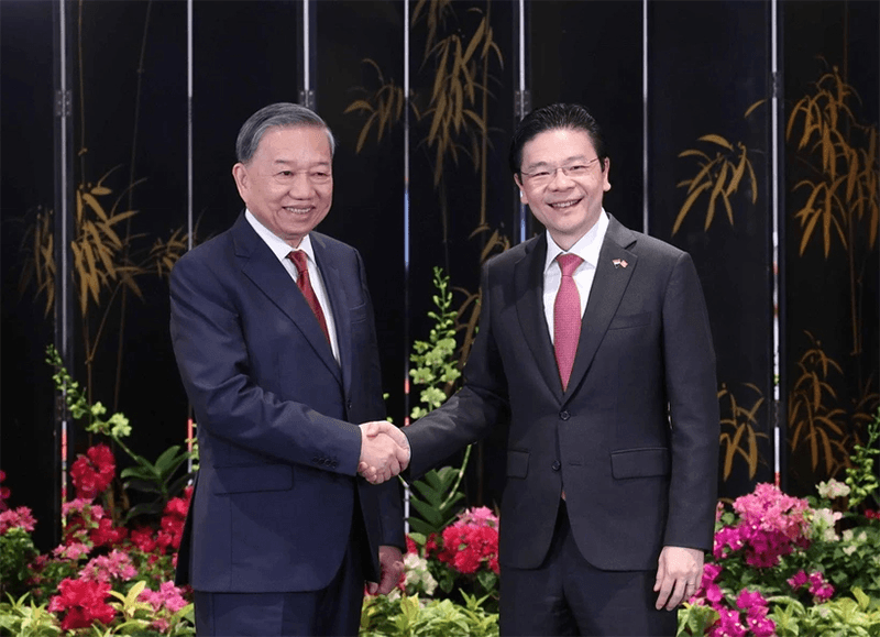 Tuyên bố chung về nâng cấp quan hệ Đối tác Chiến lược toàn diện giữa Việt Nam và Singapore
