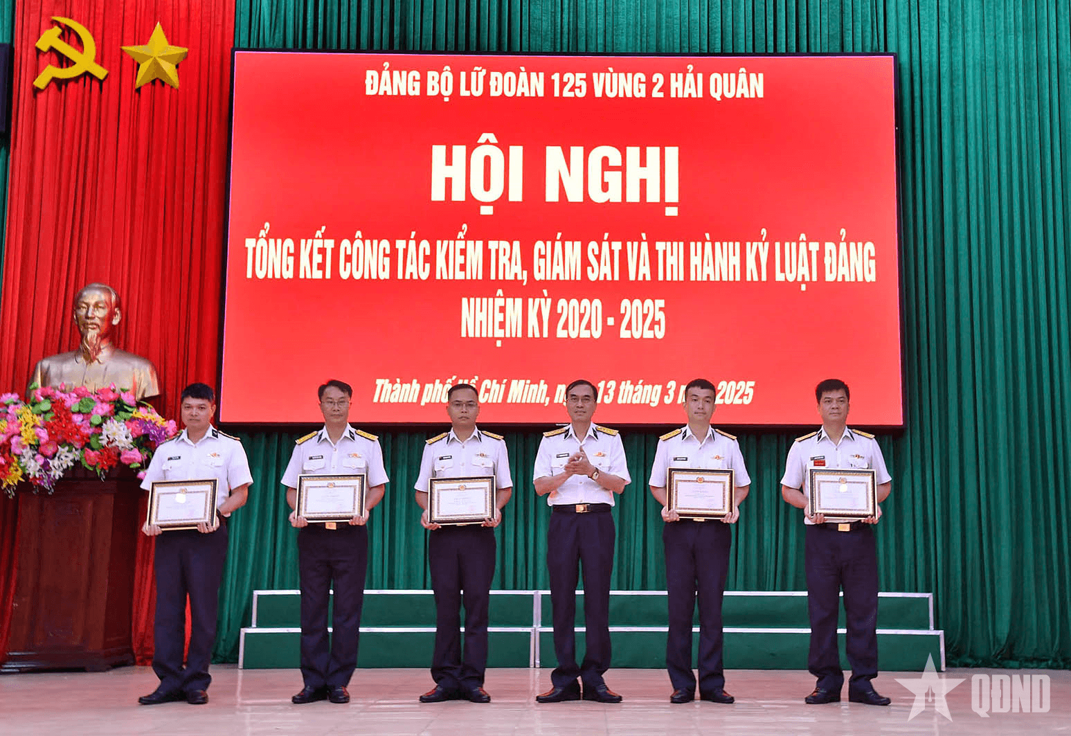 Lữ đoàn 125 thực hiện tốt công tác kiểm tra, giám sát nhiệm kỳ 2020-2025