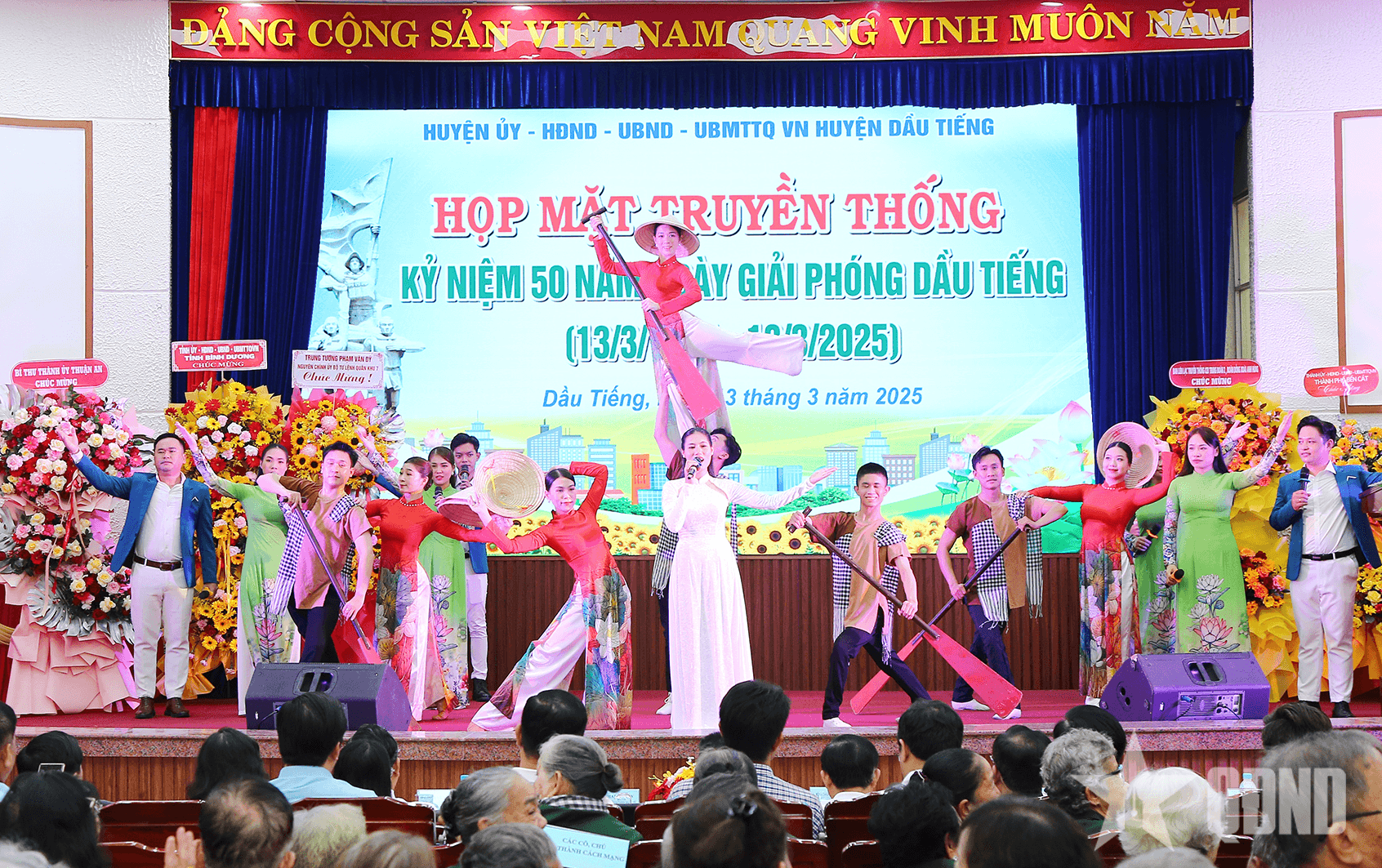 Bình Dương họp mặt kỷ niệm 50 năm Ngày giải phóng Dầu Tiếng