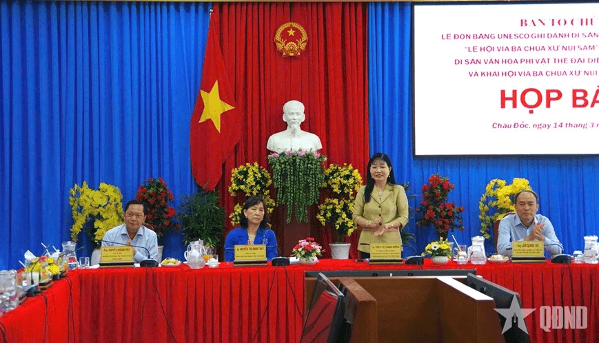 Quảng bá Lễ hội Vía Bà Chúa xứ núi Sam được UNESCO vinh danh