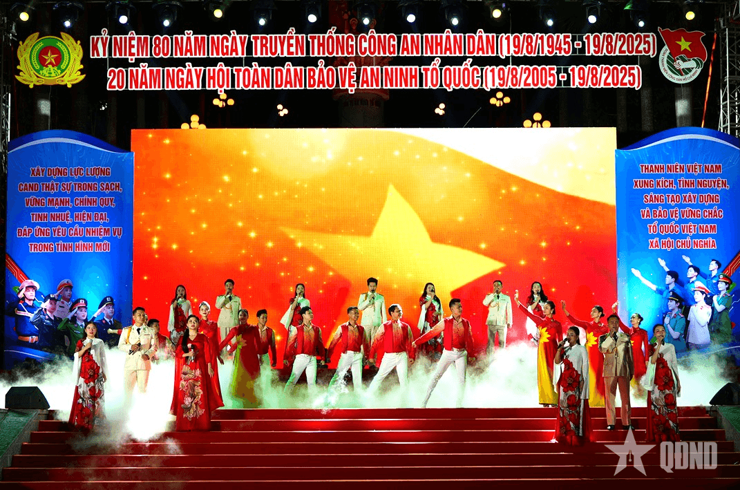 Tuyên dương 80 gương thanh niên công an xã tiêu biểu