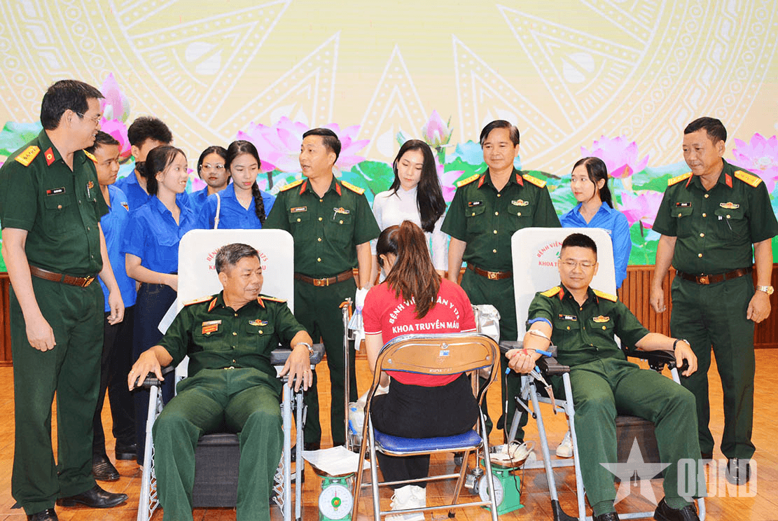 Tổng cục Chính trị phát động phong trào hiến máu tình nguyện trong tuổi trẻ toàn quân