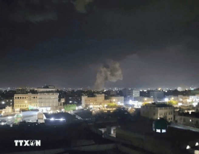 Căng thẳng tại Trung Đông: Houthi khẳng định tiếp tục hỗ trợ phong trào Hamas sau khi bị Mỹ không kích