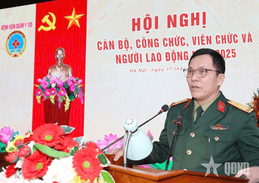 Bệnh viện Quân y 105: Hội nghị cán bộ, công chức, viên chức và người lao động năm 2025