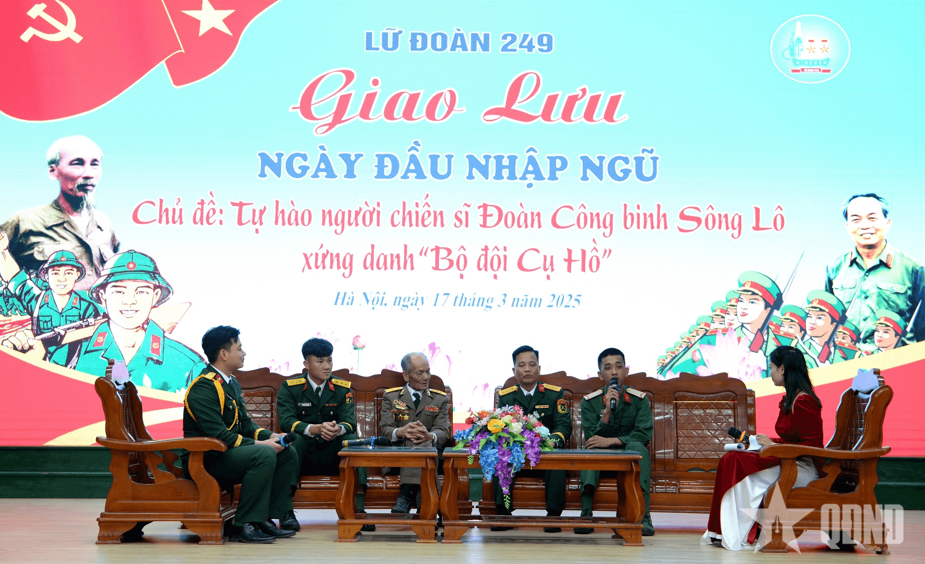 Giao lưu tuổi trẻ Đoàn Công binh Sông Lô xứng danh Bộ đội Cụ Hồ