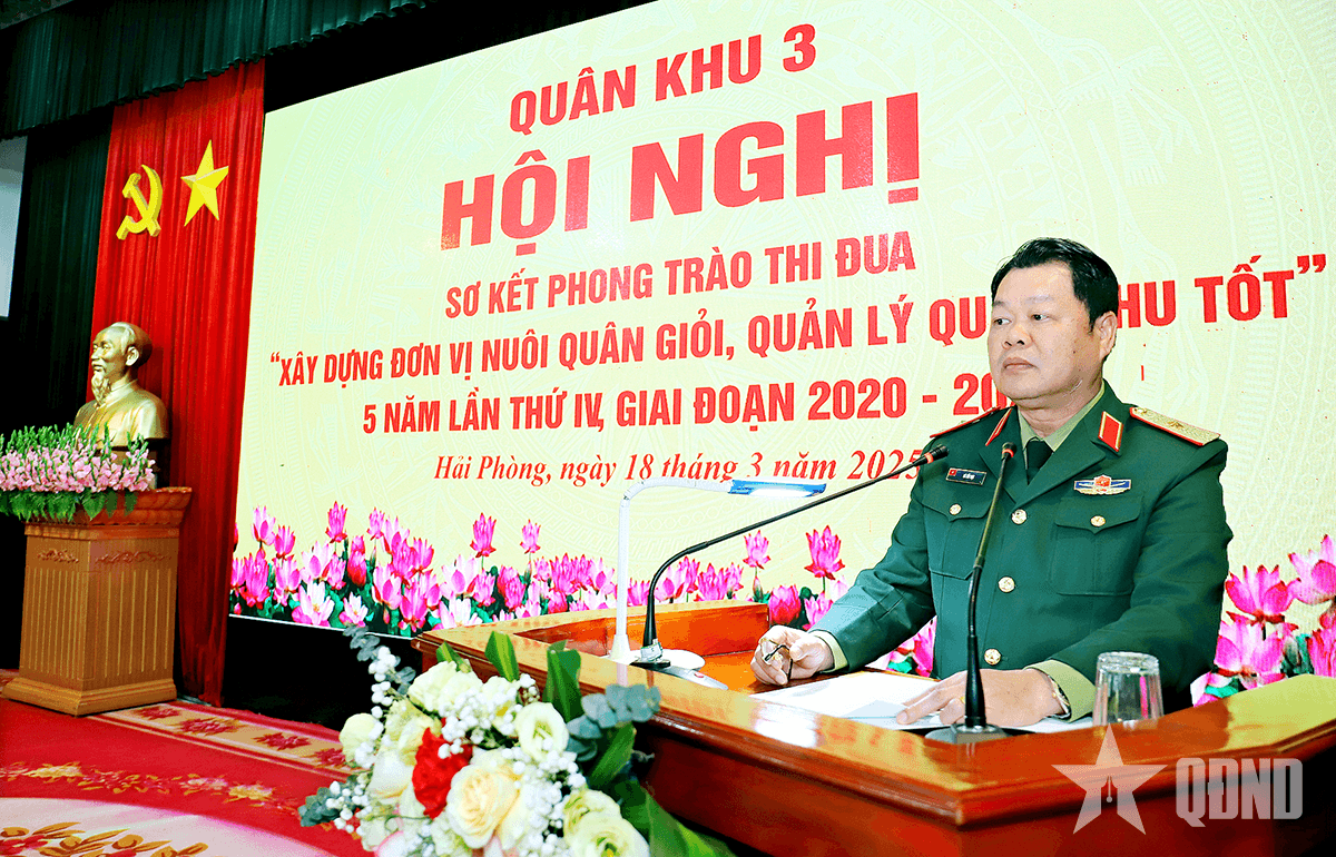 Quân khu 3: Sơ kết phong trào thi đua "Xây dựng đơn vị nuôi quân giỏi, quản lý quân nhu tốt"