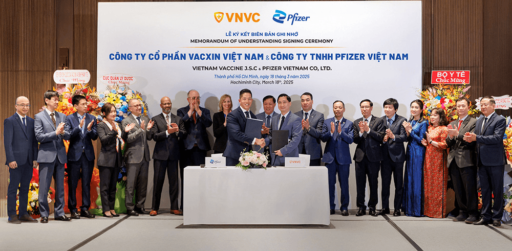 Pfizer và VNVC ký kết hợp tác sản xuất vaccine chất lượng cao tại Việt Nam
