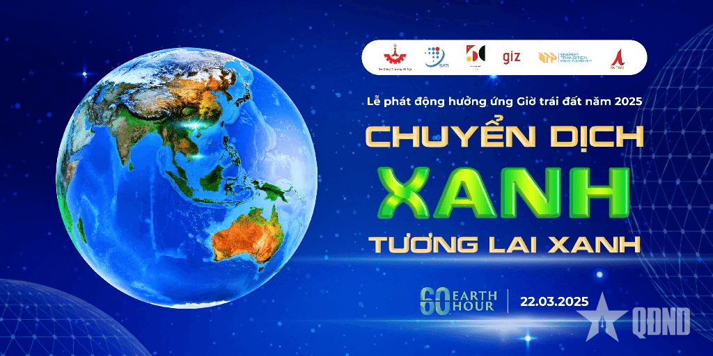 Hà Nội tổ chức nhiều hoạt động hưởng ứng Giờ Trái đất 2025