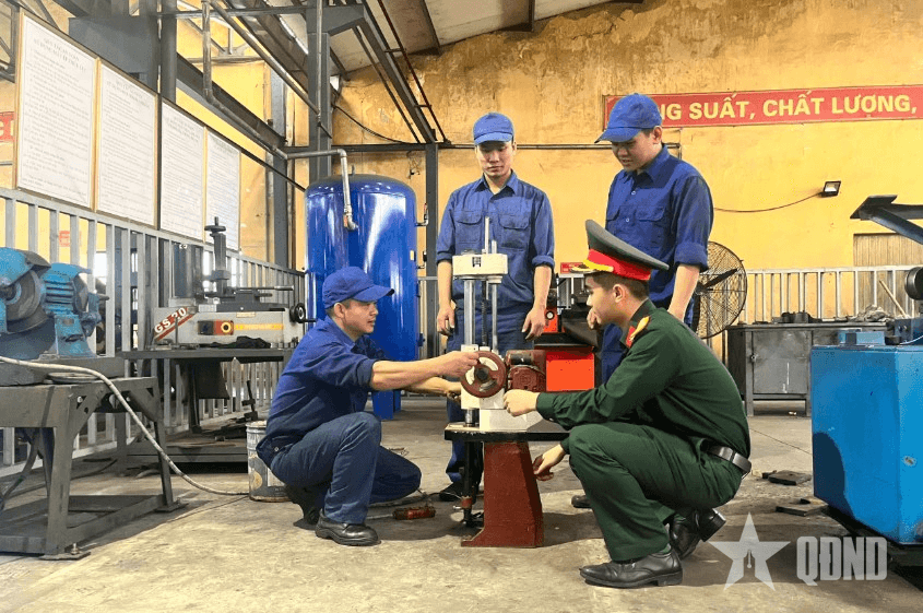 Thiết bị, đồ gá hỗ trợ doa lỗ phục hồi chi tiết máy