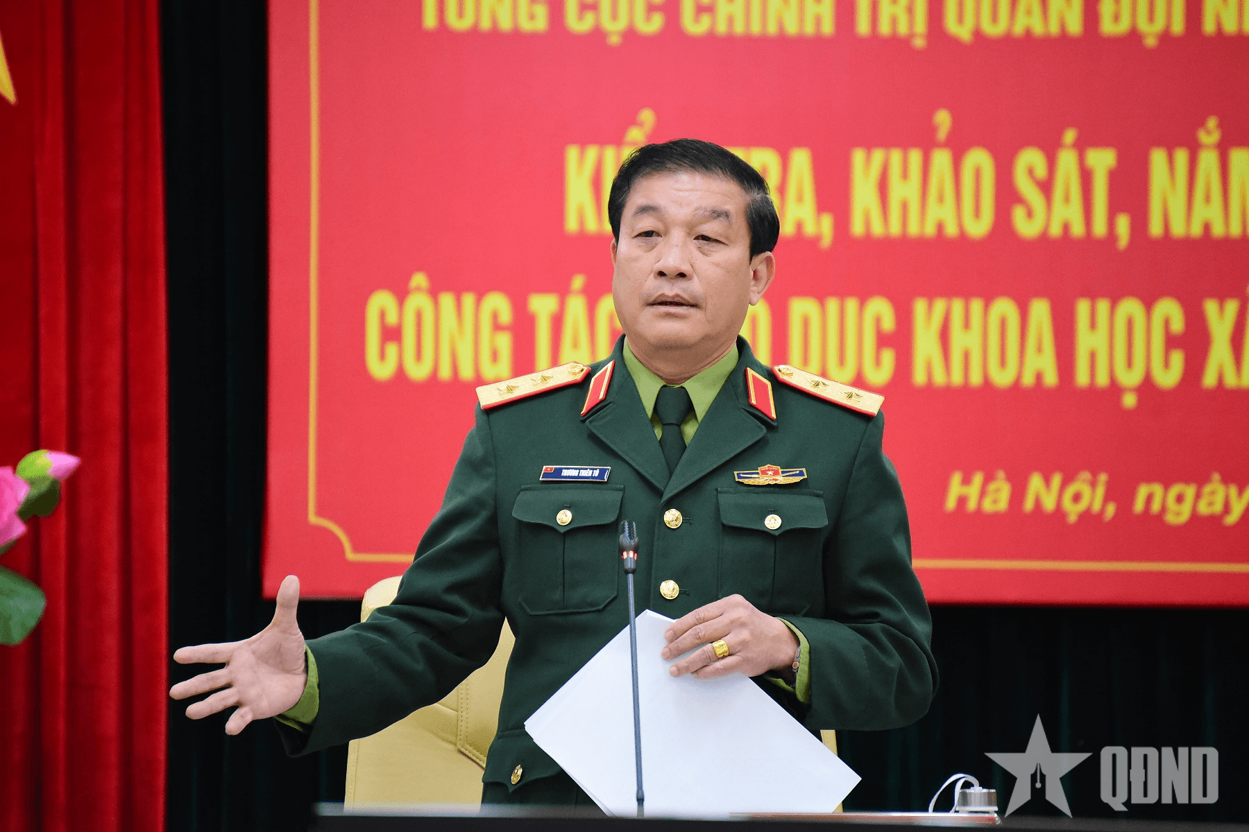 Kiểm tra, khảo sát công tác giáo dục Khoa học xã hội và nhân văn tại Học viện Kỹ thuật quân sự