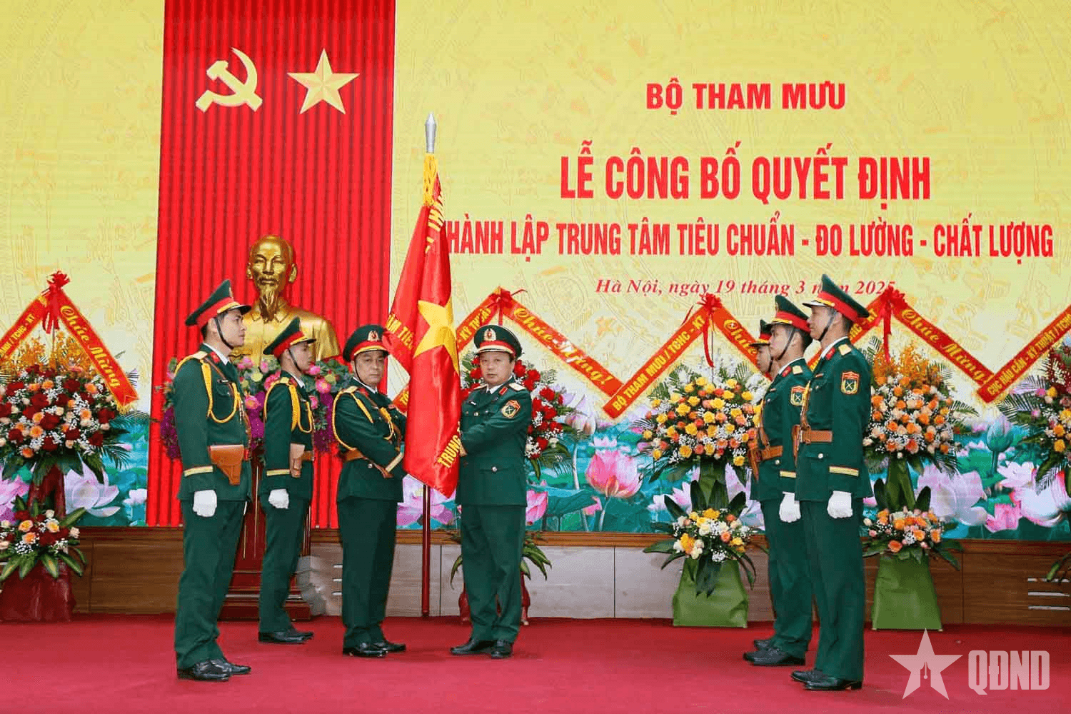 Công bố quyết định thành lập Trung tâm Tiêu chuẩn - Đo lường - Chất lượng