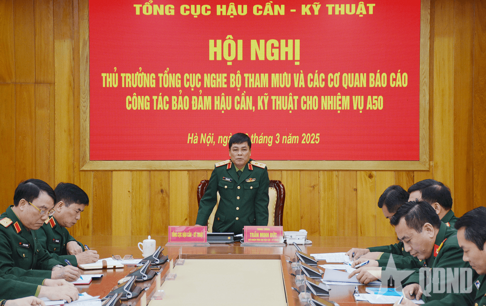 Bảo đảm toàn diện công tác hậu cần, kỹ thuật cho ngày đại lễ