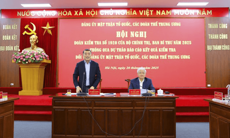 Hoàn thành sắp xếp các tổ chức chính trị - xã hội, hội quần chúng trước ngày 15-7