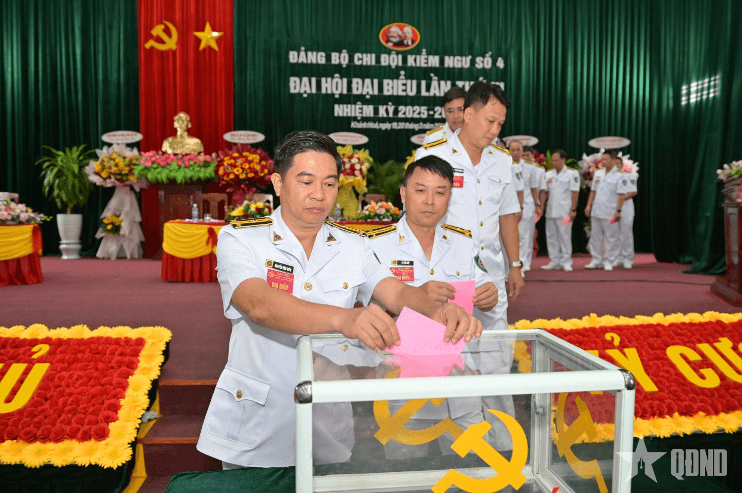 Đại hội đại biểu Đảng bộ Chi đội Kiểm ngư số 4 thành công tốt đẹp