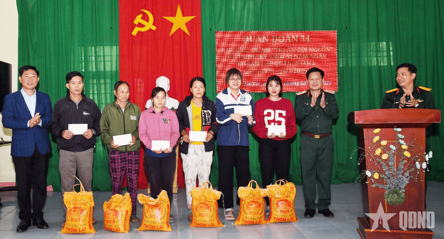Quân đoàn 34 tổ chức chương trình “Tri ân cội nguồn"