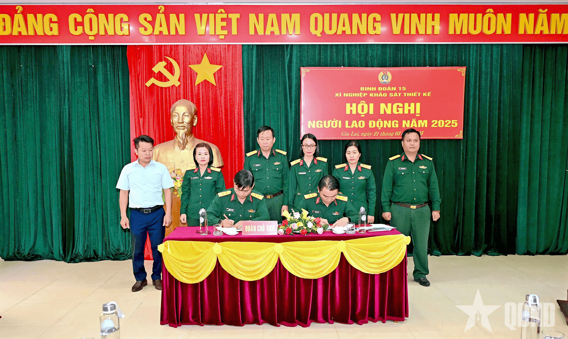Xí nghiệp Khảo sát thiết kế (Binh đoàn 15) tổ chức Hội nghị người lao động năm 2025