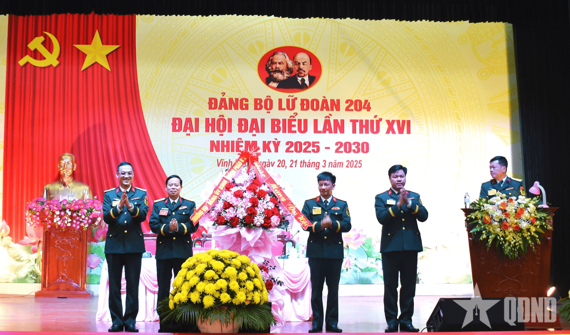 Đảng bộ Lữ đoàn 204 tổ chức Đại hội đại biểu Đảng bộ Lữ đoàn lần thứ XVI