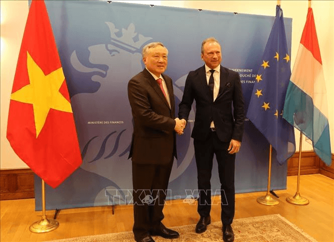 Việt Nam, Luxembourg thúc đẩy hợp tác xây dựng Trung tâm Tài chính quốc tế