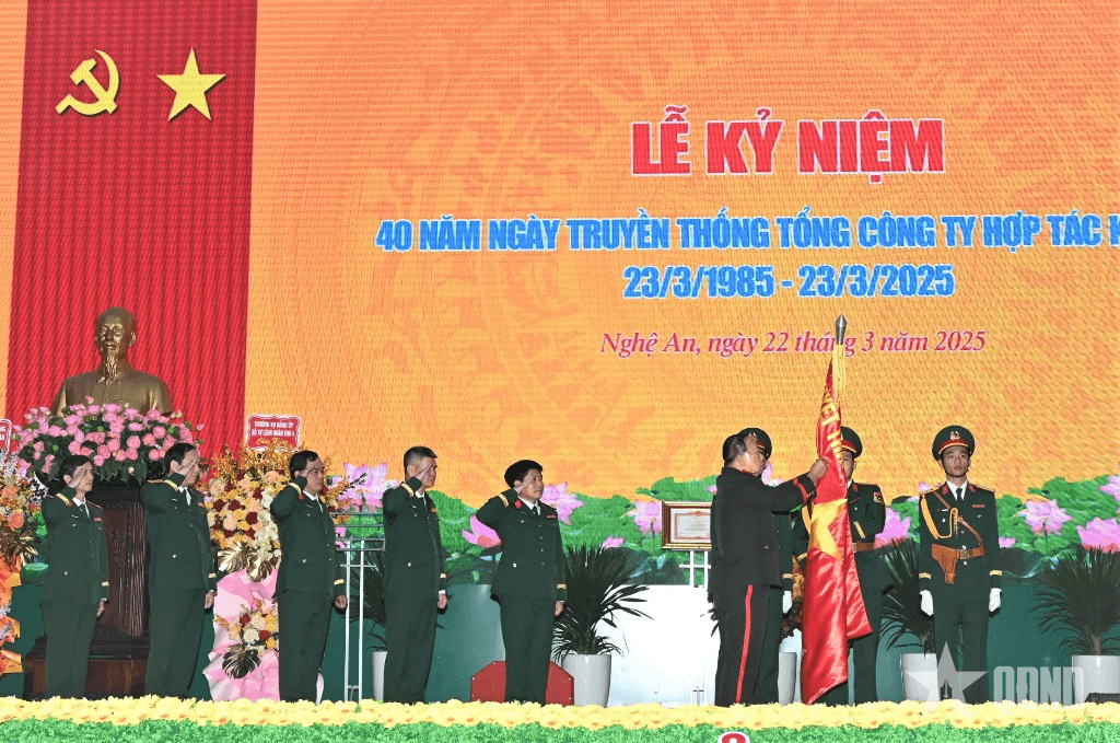 Tổng công ty Hợp tác kinh tế, Quân khu 4 kỷ niệm 40 năm Ngày truyền thống