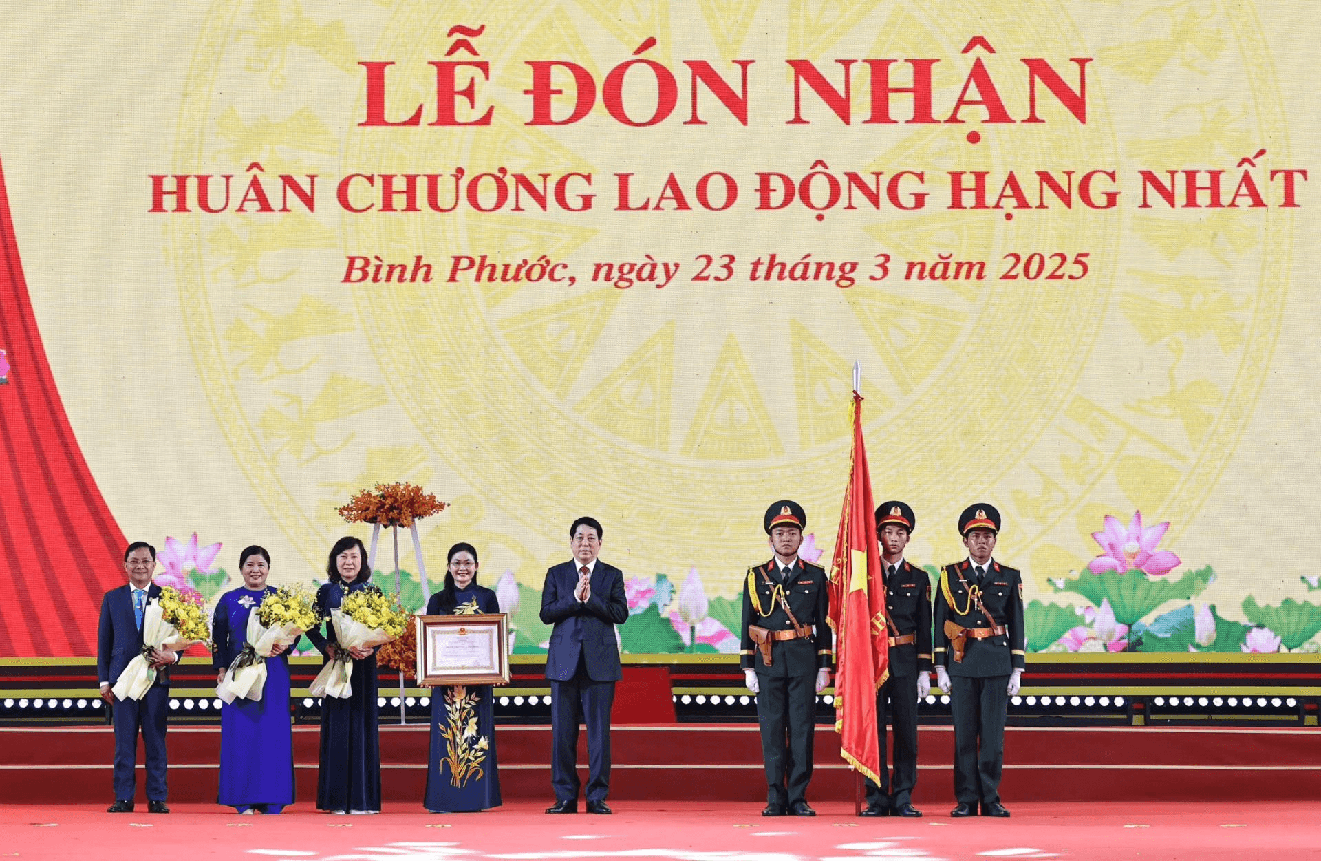 Chủ tịch nước Lương Cường dự Lễ kỷ niệm 50 năm Ngày Giải phóng tỉnh Bình Phước