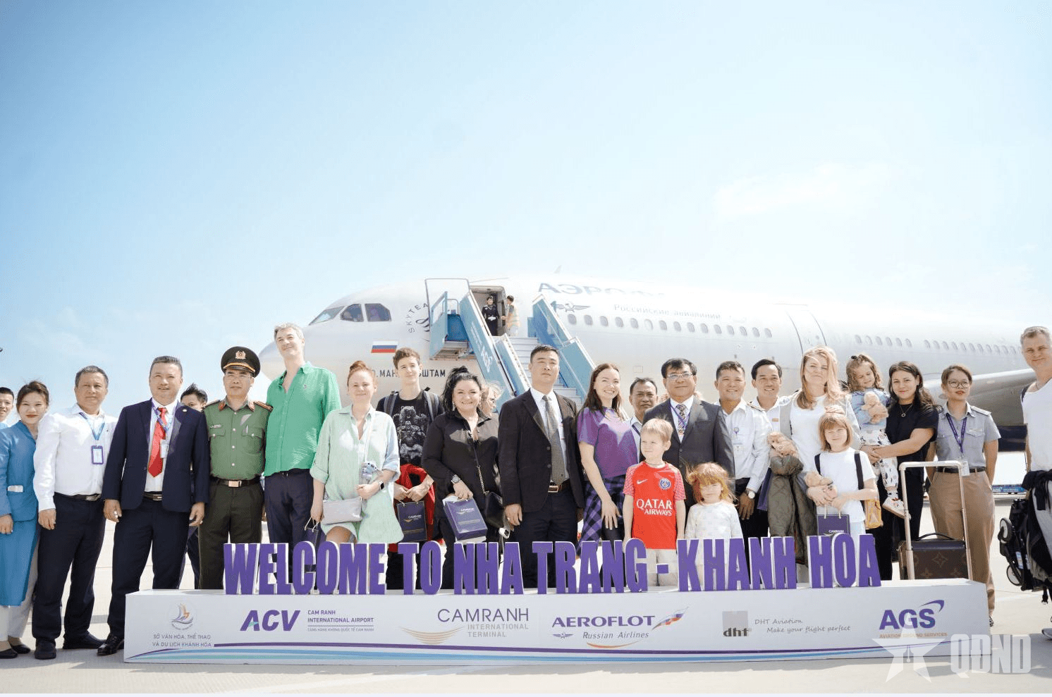 Khánh Hòa đón trở lại chuyến bay thương mại từ Moscow đến sân bay quốc tế Cam Ranh